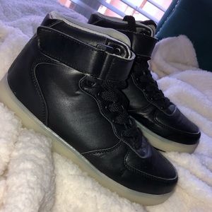 light up hover board shoes